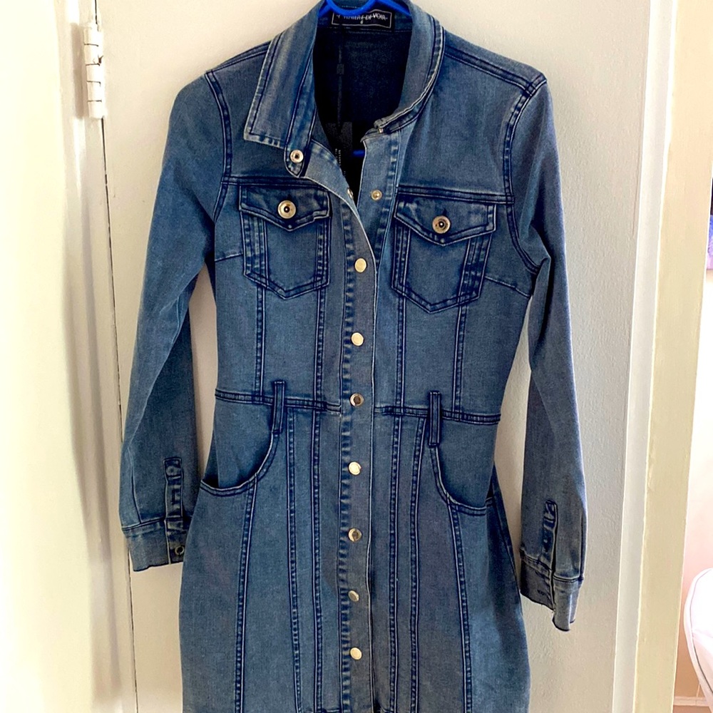 Denim dress